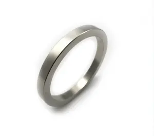 N45 Nikkel Coating Custom Zeldzame Aarde Magneet Permanente Neodymium Ring Magneet Uit Fabriek