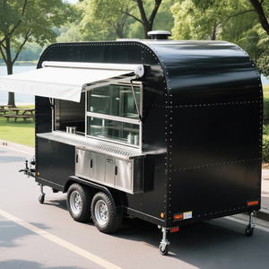 Remolque Móvil para Venta de Alimentos, Remolque de Comida con Descenso Automático, Remolque para Bebidas Frías - Product Image 4