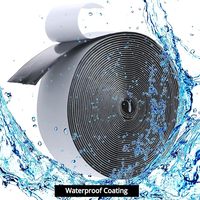 Muestras Gratis, Cinta de Gancho y Bucle Autoadhesiva de Nailon y Poliéster de 20 mm, Pegamento Fuerte de Fusión en Caliente, Cinta de Gancho y Bucle Blanca y Negra para Ventanas
