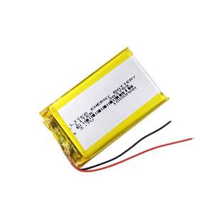 Batería Recargable de Polímero de Litio 383759 de 3.7v y 1000mah con PCM para Rastreador GPS, de Fábrica - Product Image 2
