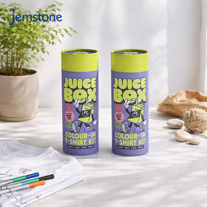 Vente directe usine : Emballage cylindrique en carton recyclable pour vêtements, T-shirts, foulards en soie et serviettes – Boîte d'emballage personnalisée - Product Image 4