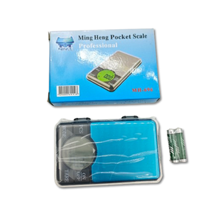 Мини ювелирные весы <span class=keywords><strong>MingHeng</strong></span> 696 из нержавеющей стали алмазные электронные цифровые карманные весы 600 г 0,01 г 1 кг 0,1 г карманные весы - Product Image 6