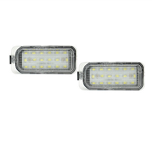 Ailead Standard 2 pezzi nessun errore accessori per auto lampada targa a LED per <span class=keywords><strong>Ford</strong></span> Fiesta <span class=keywords><strong>Focus</strong></span> II & III C-<span class=keywords><strong>Max</strong></span> II 11 Grand C-<span class=keywords><strong>Max</strong></span> - Product Image 1