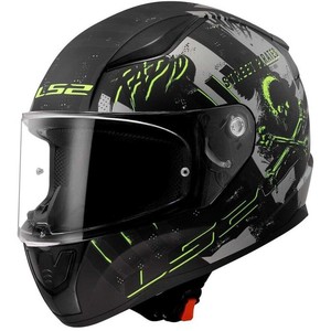 หมวกกันน็อคเต็มใบ Ls2 Rapid 2 Pirates สีไทเทเนียมด้าน รุ่น M สำหรับขับขี่บนถนน - Product Image 1