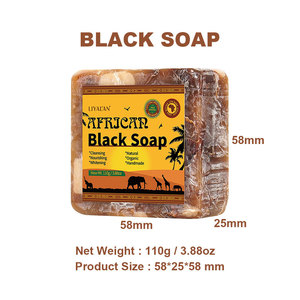 สบู่ดำแอฟริกันสูตรสมุนไพรสำหรับลดน้ำหนัก<span class=keywords><strong>สิว</strong></span>กำจัดจุดด่างดำบนใบหน้ารูปร่างแข็งปรับได้ตามต้องการ - Product Image 5