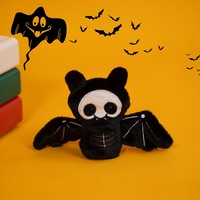Peluche chauve-souris pour Halloween, jouet en peluche doux, cadeau de Halloween, poupée