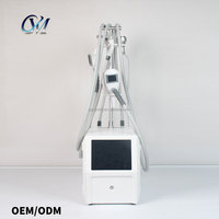 Nouvel appareil de massage corporel anti-cellulite en ABS, design ergonomique, machine à rouleaux sous vide pour remodelage corporel