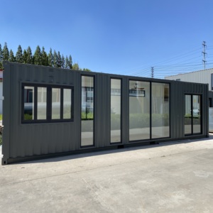Tùy chỉnh 40ft prefab biển <span class=keywords><strong>container</strong></span> sửa đổi vận chuyển <span class=keywords><strong>container</strong></span> thiết kế với bánh sandwich Panel cho căn hộ nhà có sẵn để bán - Product Image 1