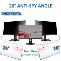 Offre d'usine : Écran de confidentialité pour ordinateur, anti-espion, anti-lumière bleue, protection contre l'éblouissement pour moniteurs de bureau ASUS 27 pouces 16:9