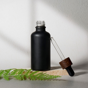 Chai nhỏ giọt cao cấp 30ml, 5ml, 10ml, 15ml, 20ml, 50ml, 100ml, thủy tinh mờ đen nhám, đựng tinh dầu, có ống nhỏ giọt - Product Image 5
