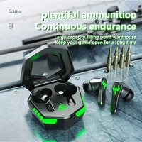 Casque audio sans fil N35 TWS BT, écouteurs de jeu, écouteurs intra-auriculaires, écouteurs
