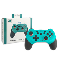 Manette de jeu sans fil, poignée à 6 axes, double moteur, joystick à vibrations, bouton Turbo, conception ergonomique pour