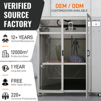 Printer 3D DM10Plus Ukuran Besar 1000mm Format Besar Serat Karbon PLA Kecepatan Tinggi 500mm/s Mesin Pencetak Patung Impresora 3d