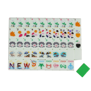 Juego de azulejos acrílicos hechos a mano de tamaño estándar de 3 capas y 4 capas MAHJONG - Product Image 3