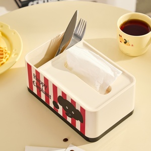 Custom logo Desktop Facial <b>Tissue</b> Box <b>Paper</b> Organizer Holder Cover Bathroom Creative Clear Acrylic Elephant Spring <b>Tissue</b> Box - Product Image 6