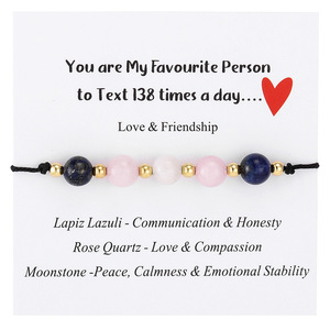 Nueva Pulsera de Cristal de Moda, Ajustable, de Yoga, Energía, Calma, Equilibrio, Protección, Regalo de <span class=keywords><strong>Amistad</strong></span> para Mujeres y Hombres - Product Image 5