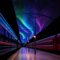Écran LED mural en maille RGB étanche XQD pour extérieur – Affichage visuel de haute qualité et puissant pour la signalisation en magasin
