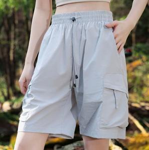 Shorts cargo <span class=keywords><strong>en</strong></span> nylon respirant pour homme JAC22JH688, séchage rapide, cinq poches, taille élastique, décontractés pour l'extérieur - Product Image 4