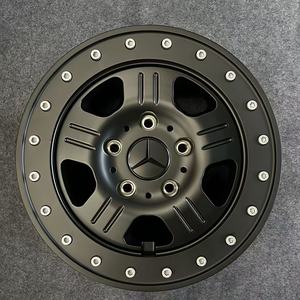 Rines Clásicos Forjados Trurim en Negro Mate con Beadlock de 17 18 19 20 21 <span class=keywords><strong>22</strong></span> Pulgadas 5x112 5x114.3 5x120 para BMW F30 E90 G20 M3 Sport, 2 Piezas - Product Image 2