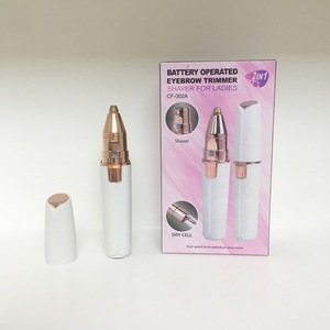 Rifinitore elettrico per sopracciglia a doppia testa tagliacapelli per sopracciglia da <span class=keywords><strong>donna</strong></span> tagliacapelli per la depilazione - Product Image 6