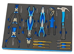 250 pièces Chaude Polyvalente <span class=keywords><strong>Coffre</strong></span> À Outils De Réparation De Voiture Armoire À Roulettes Avec outils - Product Image 5