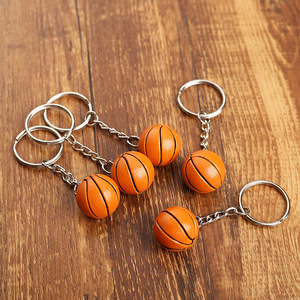 Barato de fábrica Mini 3D PVC deportes Footy béisbol llaveros accesorios de coche llavero bolsa decoración <span class=keywords><strong>NBA</strong></span> baloncesto bola llavero - Product Image 4