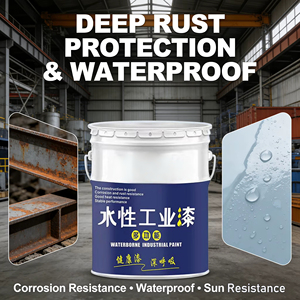 สีทาโลหะสูตรน้ำสำหรับประตูเหล็ก ราวบันไดระเบียง ประตูรักษาความปลอดภัยป้องกันสนิม สีเปลี่ยนสีได้ ราวบันไดสีขาวที่ได้รับการปรับปรุงใหม่ - Product Image 3
