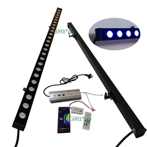 Control Remoto por Aplicación Móvil, DMX512 Sincronizado y Direccionable para Controlar Luces LED Sumergibles RGBW para Paredes, Resistentes al Agua IP68 - Product Image 2