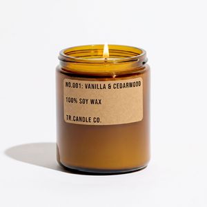 Luxury Amber Glass Jar Scented Soy <b>Wax</b> <b>Candle</b> Stress Relief For Home Decor Wholesale Private Label Highly Fragrant - Product Image 5