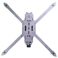 Châssis en fibre de carbone renforcée 3K T300 de 13 pouces en forme de X pour drone de course FPV longue portée, quadricoptère UAV cinématique