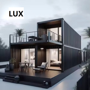 Maison conteneur LUX au design moderne, gain de place, 20 pieds, 40 pieds, logement multi-étages, maison conteneur préfabriquée, villa de luxe - Product Image 2