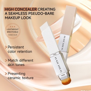 Color Changing Waterproof Full Coverage Dual-Ended <b>Foundation</b> Stick with Detachable Brush - Product Image 3