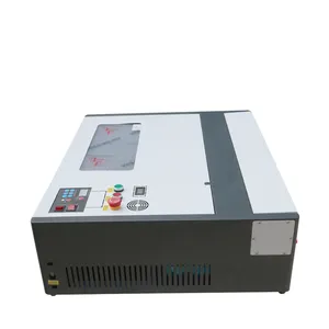 Mini RUIDA hệ thống 40W/50W Acrylic Laser Cutter 3050 CO2 con dấu cao su làm máy khắc laser cho thẻ tín dụng