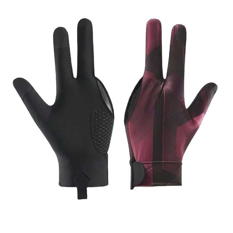 High Grade Three Finger Billiard Gloves