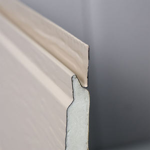 Paneles de pared aislantes exteriores de diseño moderno sándwich de panel tallado de metal con núcleo de espuma de madera y PU <span class=keywords><strong>para</strong></span> uso doméstico - Product Image 3