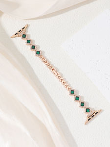 Nouveau Design <span class=keywords><strong>Bracelet</strong></span> <span class=keywords><strong>Bracelet</strong></span> pour Femmes Bling Diamant Bracelets de Montre en Métal pour <span class=keywords><strong>Apple</strong></span> 38/<span class=keywords><strong>40</strong></span>/41/42/44/45/49mm Bracelets de Montre Intelligente - Product Image 3