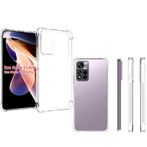 Pour <span class=keywords><strong>Xiaomi</strong></span> <span class=keywords><strong>Redmi</strong></span> <span class=keywords><strong>Note</strong></span> 13 13R 12 <span class=keywords><strong>11</strong></span> <span class=keywords><strong>Pro</strong></span> Plus 5G Étui transparent souple en TPU antichoc - Product Image 4