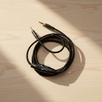 Cable de Audio Auxiliar de Repuesto en Oferta para Auriculares de Juego Hyper X Cloud / Alpha y Cloud Mix con Control de Volumen y Silencio Integrado