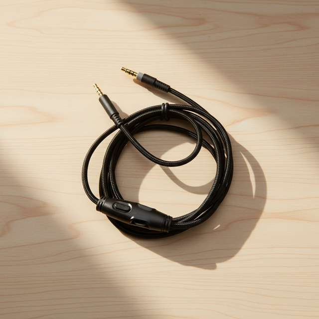 Hot Sale Replacement Audio Aux Cable for Hyper X Cloud / Alpha and Cloud Mix Gaming Headsets with Inline Mute & Volume Control