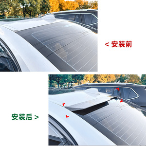 Bmw Rear Spoiler Blade Style Piano <b>Black</b> Carbon Fiber Texture Abs For 5 Series G38 2018 2023 - Product Image 4