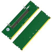 Tarjeta adaptadora de memoria DDR3 para ordenador portátil a escritorio profesional, adaptador de conector de memoria RAM DIMM de 200 pines a PC de 240 pines