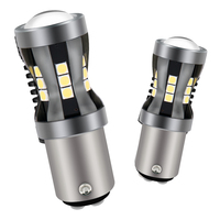 S25 Bay15d 1157 Led 3030 21smd 1156 Ba15s P21/5w señal de giro bombilla blanca 12V Py21w Bau15s P21w Ba15s 3157 7443 luces Led Drl