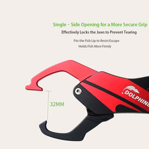 Pince à poisson en alliage d'aluminium avec échelle, multifonction, pour la capture de gros poissons, clip de maintien pour le contrôle des poissons lourds - Product Image 3
