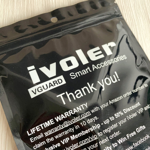 Bolsa de plástico con cremallera impresa personalizada, línea de datos resellable con <span class=keywords><strong>3</strong></span> sellos laterales, accesorios para cables USB, fundas para teléfono, bolsa Mylar de embalaje - Product Image 3