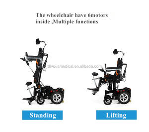 Fournisseur d'équipement de rééducation Offre Spéciale fauteuil roulant électrique debout pour personnes handicapées - Product Image 6