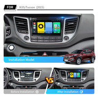 Autoradio KD-1083 pour Hyundai IX35 Tucson 2015 sans fil Carplay 7 pouces IPS écran Android voiture DVD lecteur multimédia