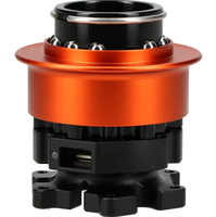 Adaptateur à dégagement rapide pour Simagic Alpha EVO, support QR-A USB Passthrough 50/70 mm en aluminium CNC pour roues tierces