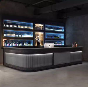 Vintage Industriële Stijl Bar Rustieke Industriële Kassa Station Voor Winkel Design Retro Bar Meubels - Product Image 1