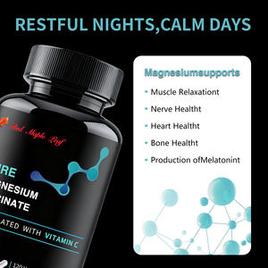 Cápsulas de Glicinato de Magnesio |   Magnesio Elemental <span class=keywords><strong>por</strong></span> Cápsula |   Alta absorción, suave para el estómago |   Disponible al <span class=keywords><strong>por</strong></span> Mayor para Fabricantes de Equipos Originales - Product Image 2