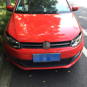 Pegatina Decorativa para Faro Delantero de Volkswagen New Polo, Color Negro y Blanco Brillante, Plástico, Adhesivo 3M - Product Image 3